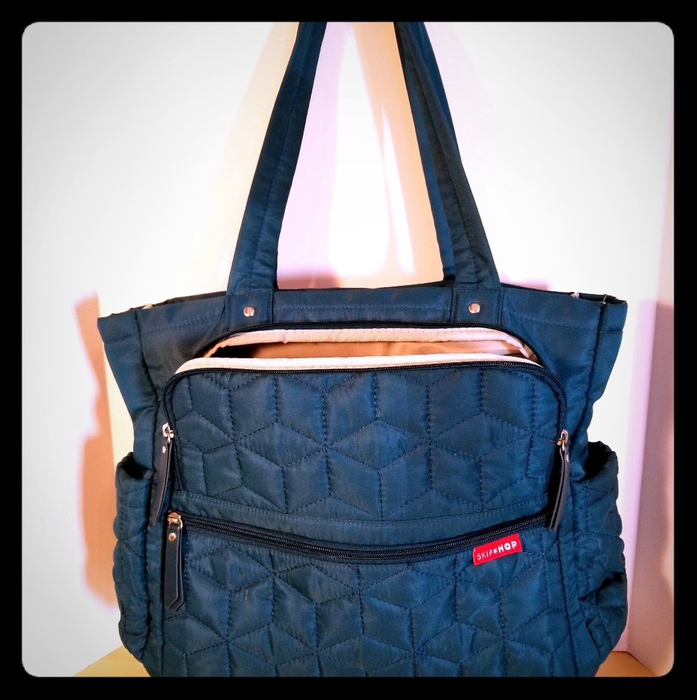 Skiphop Teal Diaperbag